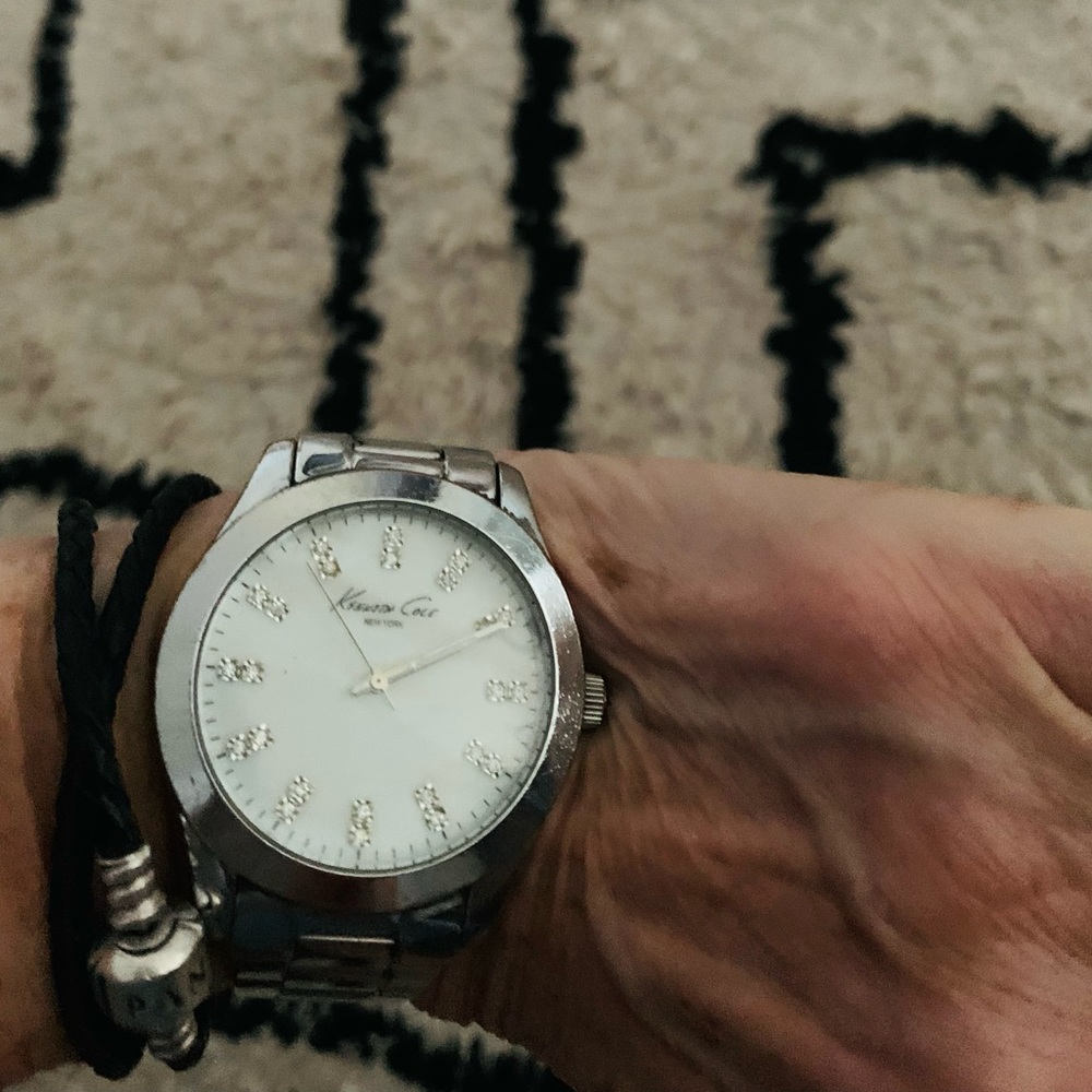 Big dial ,Very cute  Keneth Kole watch , Sarowsky insert.(Needs a new battery)